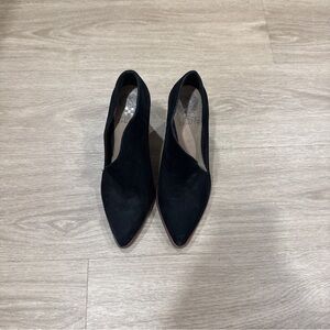 Vince Camuto Elegant Black Suede Heels